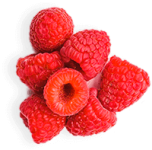 Meeker raspberries used in our frozen raspberry cocktail mix